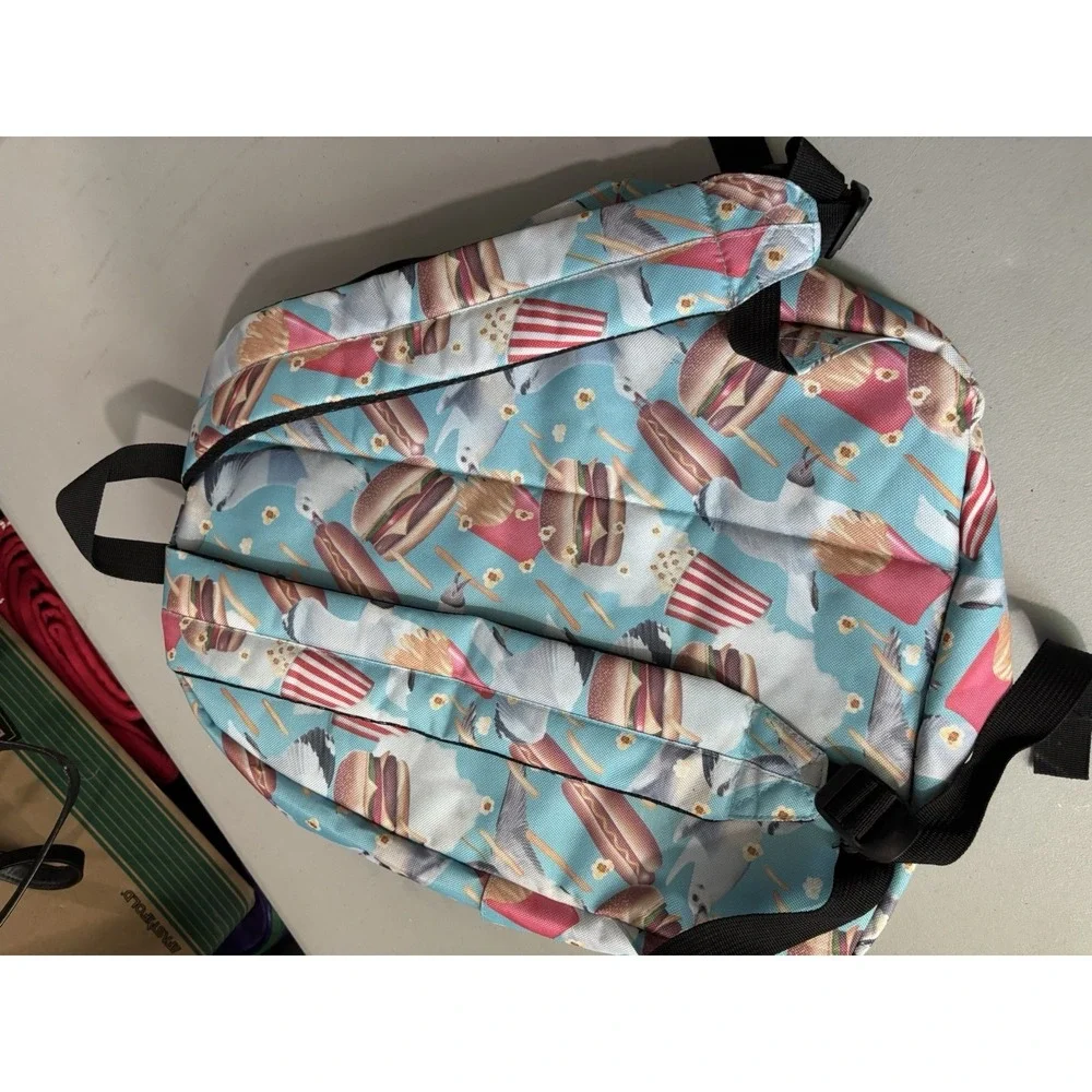 TWO LEFT FEET BACKPACK - BIRD‎ FEED (BIG 17X12X6 NWT